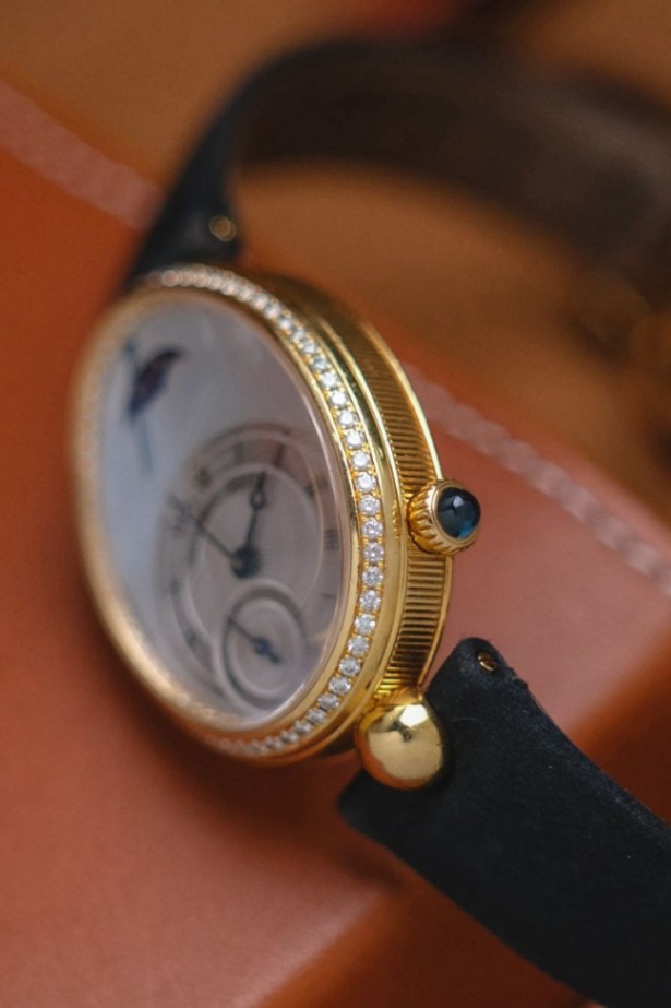 Breguet Reine de Naples MOP 18K Gold Diamond - Image 4