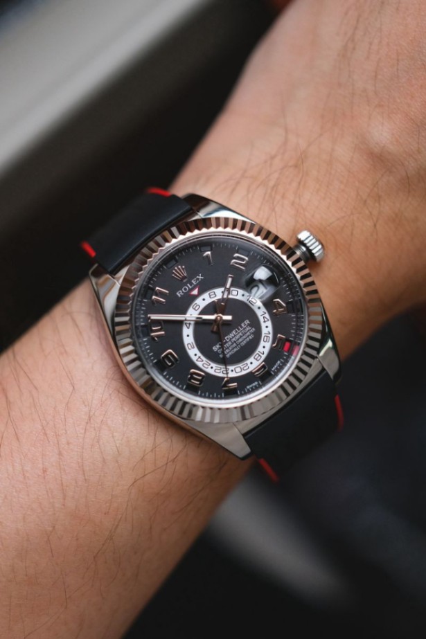 Rolex Sky-Dweller Full 18K White Gold thumbnail 3