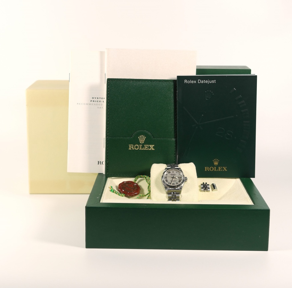 Rolex Datejust 79174 Mother of pearl Roman Dial Jubilee 2005 26mm. thumbnail 6