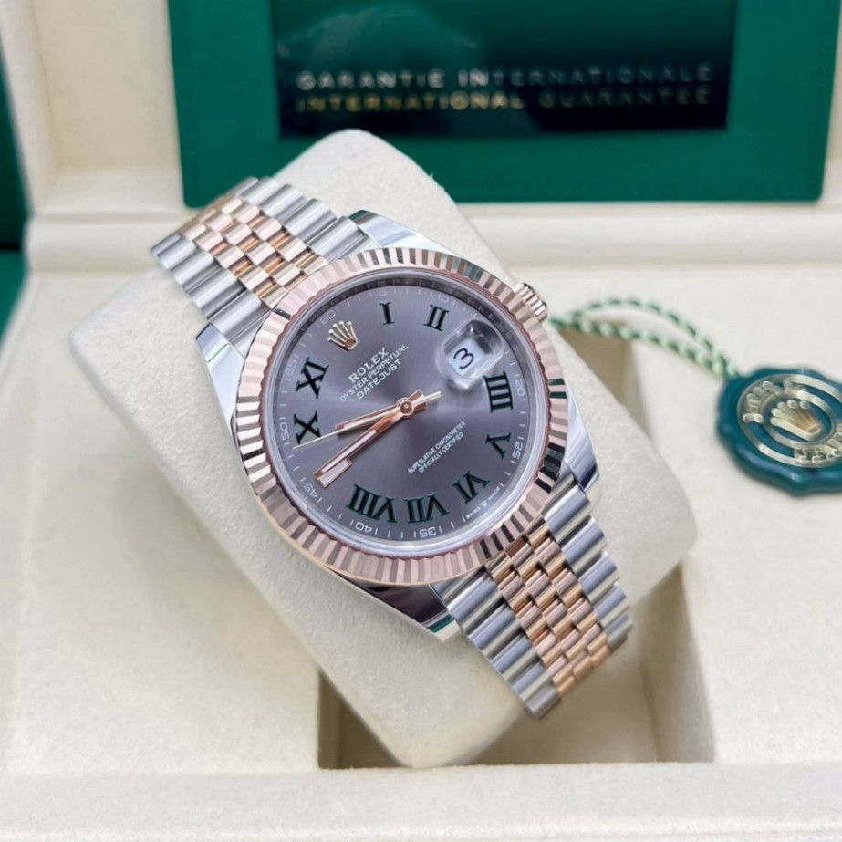 Datejust Wimbledon 2t Rose Gold Jubilee 41mm - Image 2