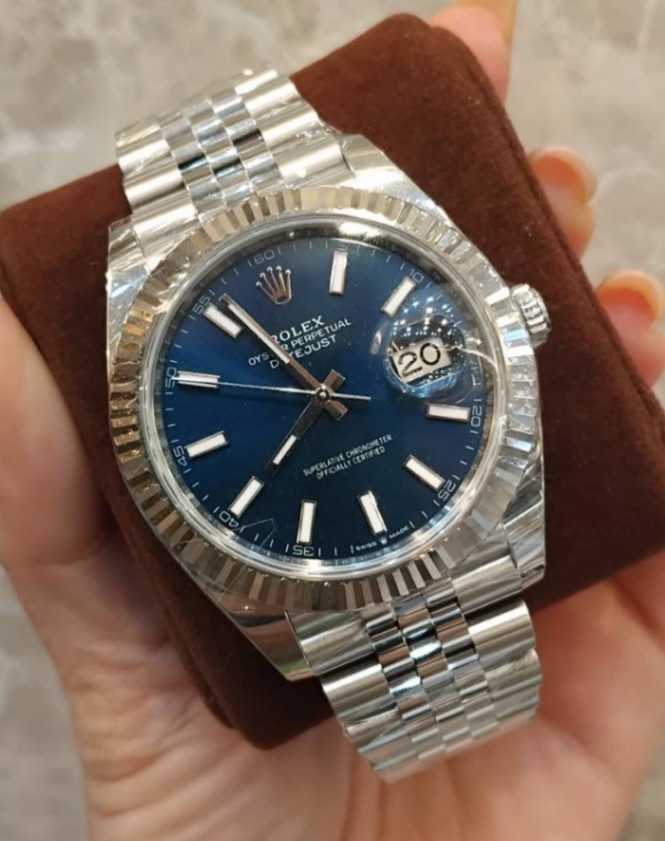 Datejust Blue Dial Jubilee 41mm - Image 2