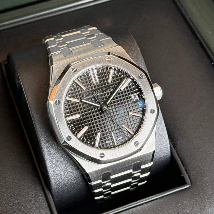 AP Royal Oak 15510ST Black Dial 41mm thumbnail 3