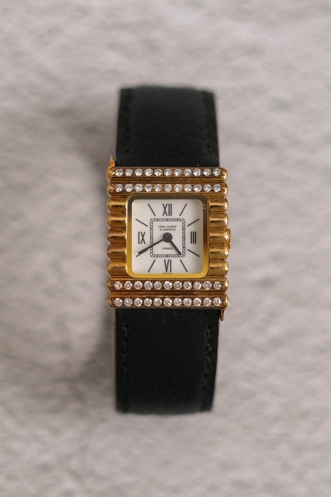 Van Cleef & Arpels Vintage 18K Yellow Gold Diamond