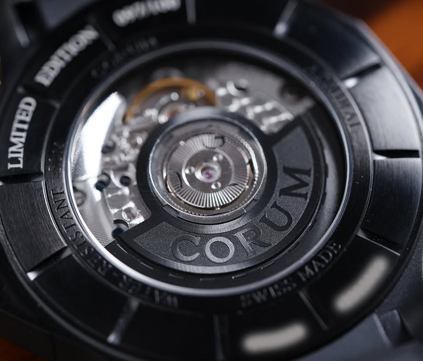 Corum Admiral Full Black Lime Green Limited - Image 5