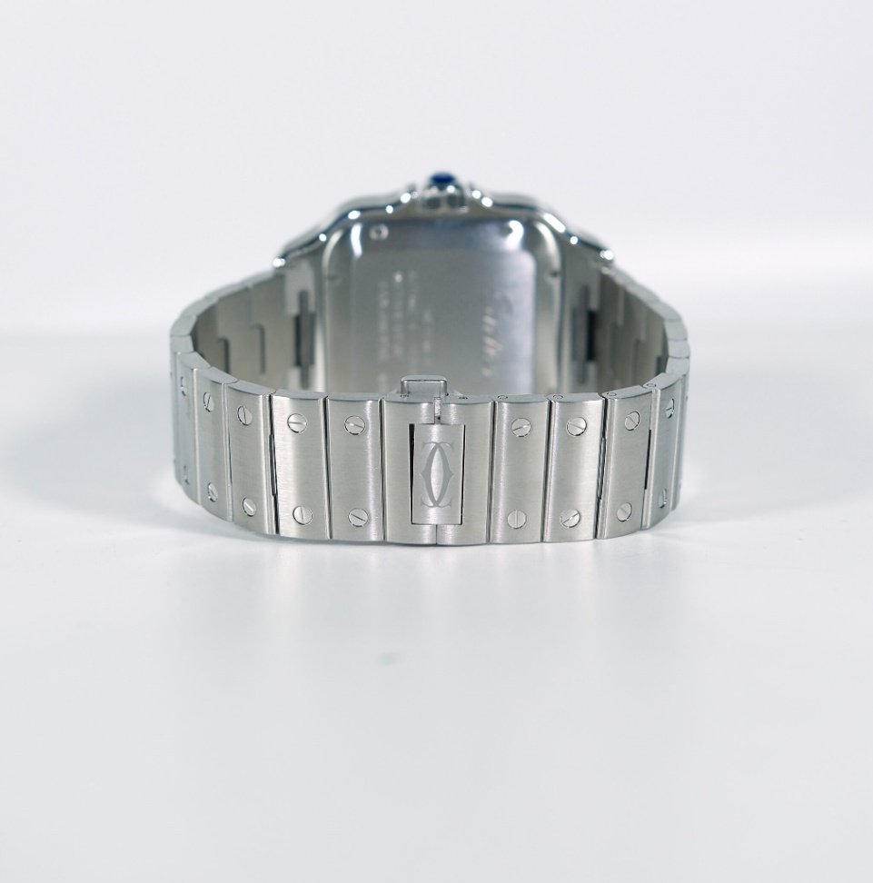 Cartier Santos WSSA0009 Large Silver Dial Stainless steel 2019 - Image 7