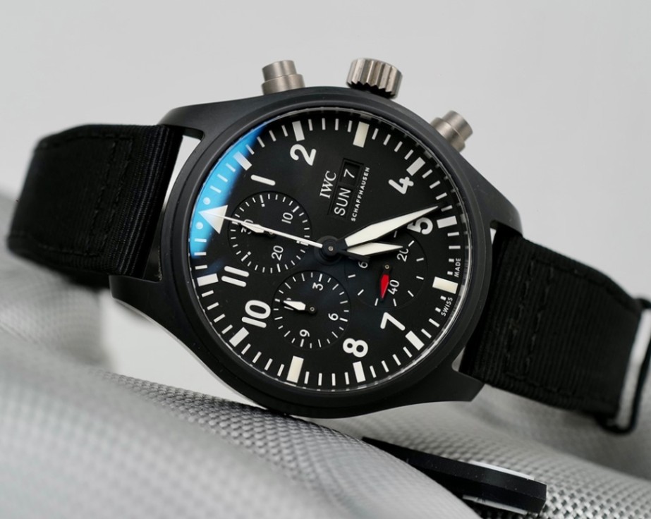 IWC TOP Gun Pilot’s Watch Chronograph Black Ceramic thumbnail 1