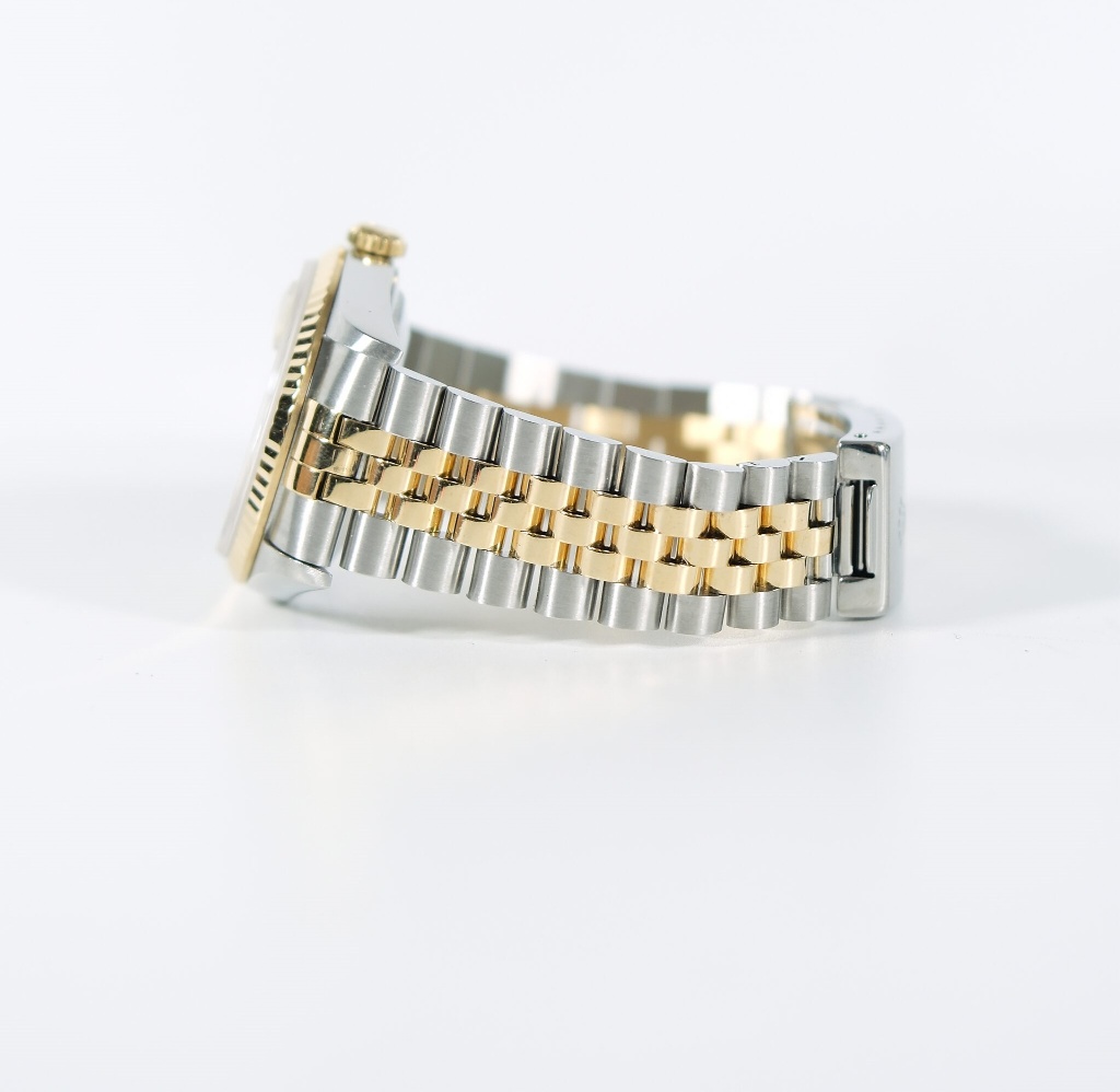 Rolex Datejust 16233 Champagne Diamond Dial Two-Tone Jubilee 1993  thumbnail 4