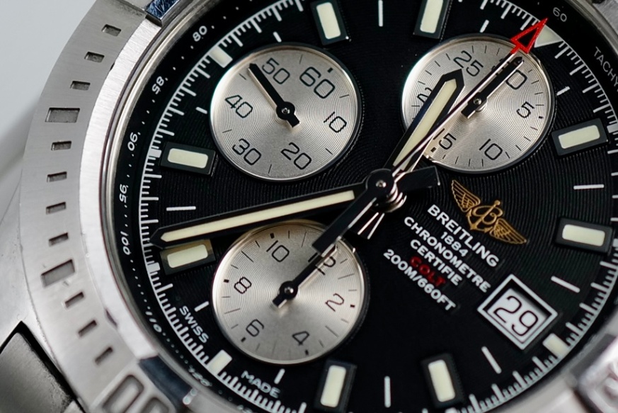 BREITLING Colt Chronograph A13388 Black Dial 44mm - Image 2