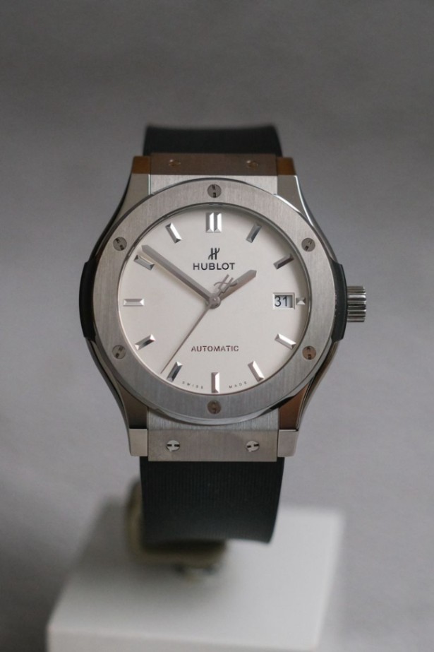 Hublot Classic Fusion Titanium White Opalin