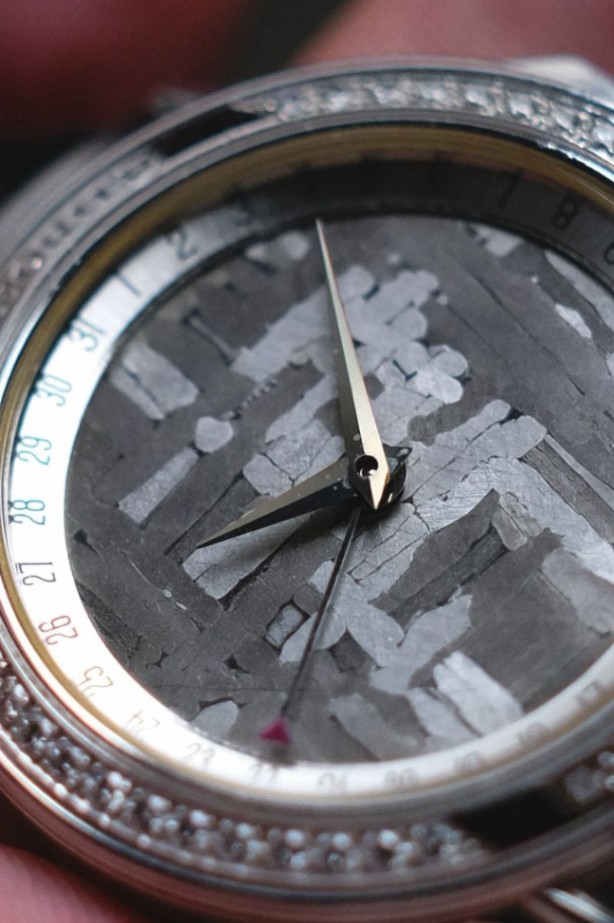 CORUM Meteorite Dial Platinum Diamond - Image 4