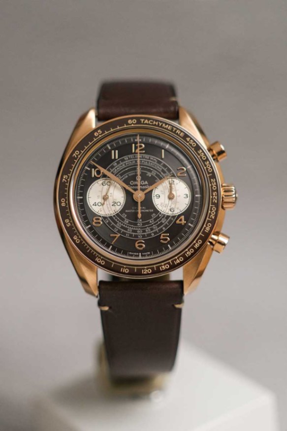Omega Speedmaster Chronoscope Bronze Gold 43mm 329.92.43.51.10.001