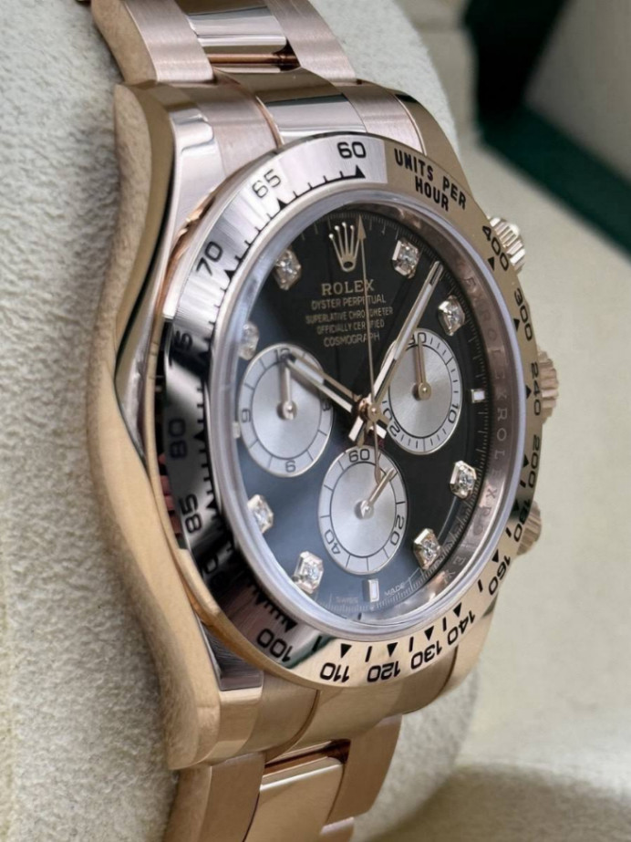Daytona Black Diamond Full Rose Gold 40mm - Image 4