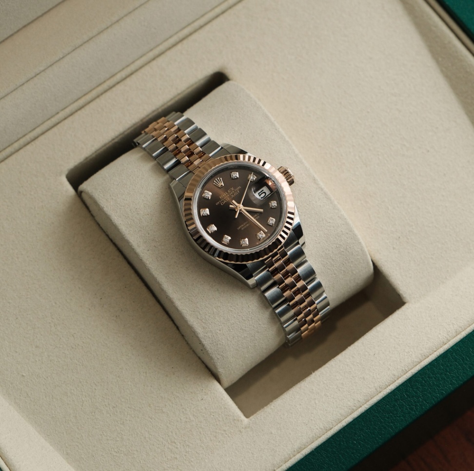 Rolex New Datejust 279171 Chocolate Diamond Dial Two-Tone Jubilee 2026 thumbnail 6