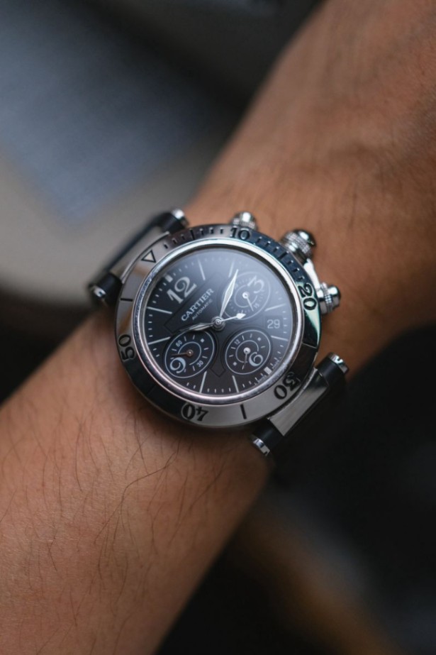 Cartier Pasha De Cartier Chronograph Black PVD - Image 5