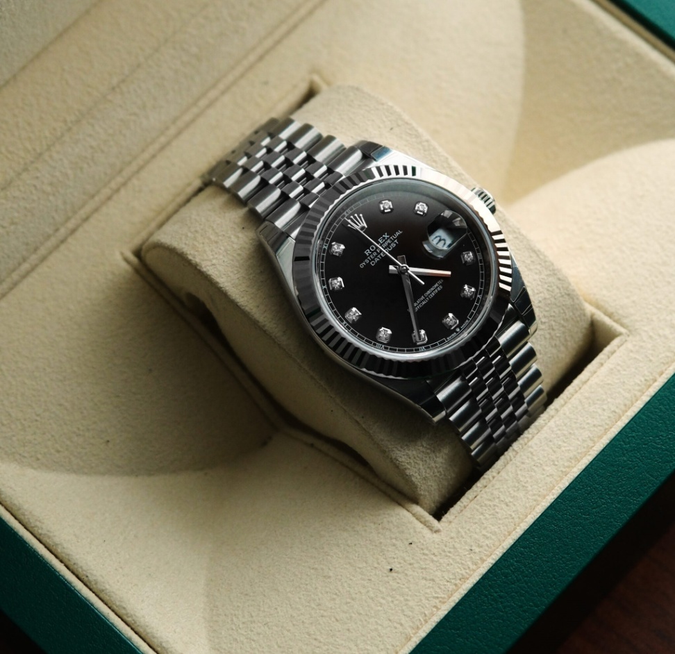 Rolex New Datejust 126334 Black Diamond Dial Jubilee 2026 41mm. thumbnail 2