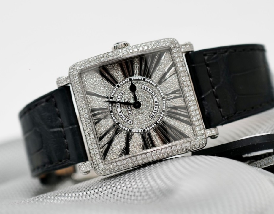 Franck Muller Master Square Full Diamonds thumbnail 1