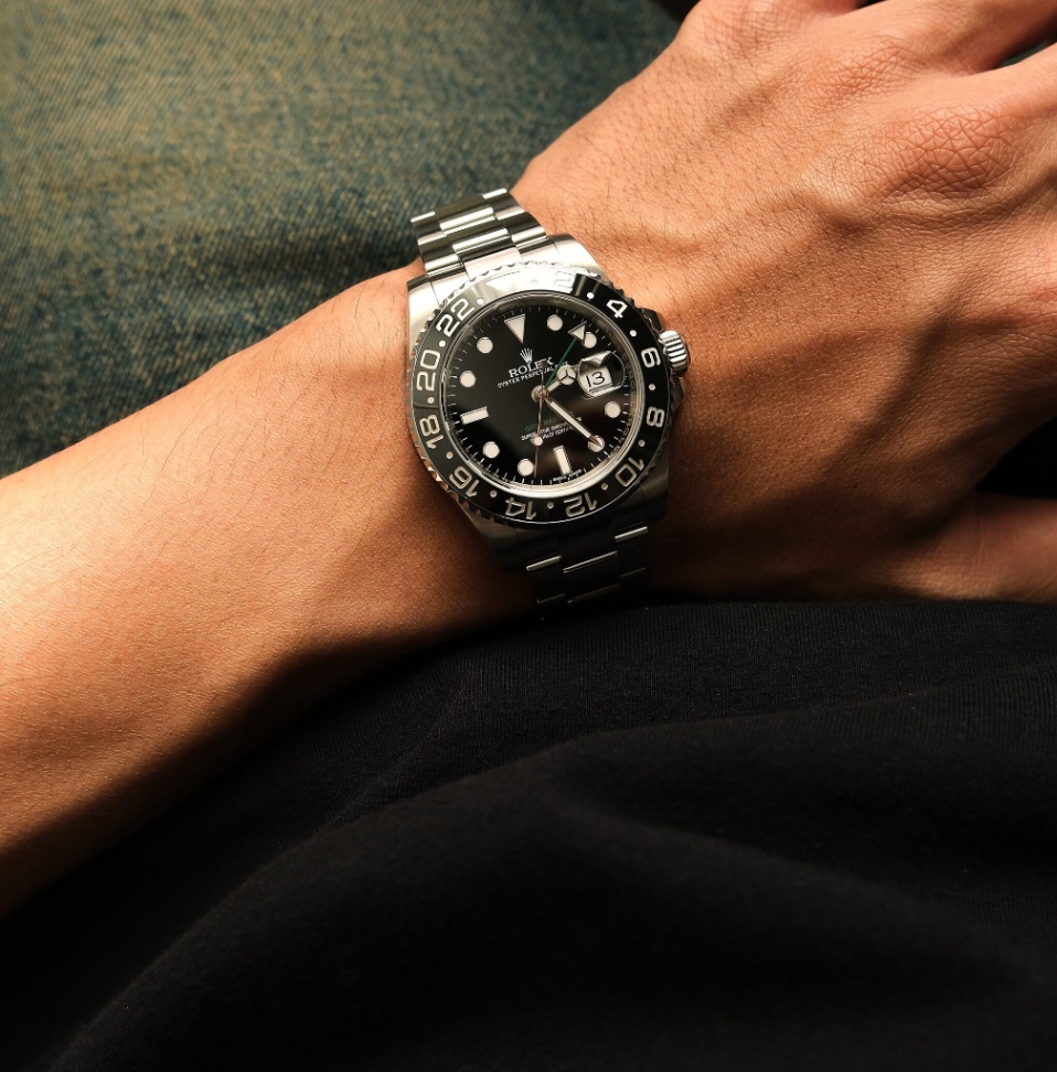 Rolex GMT-Master II 116710LN ‘Green Hand’ Black DIal Oyster Steel 2014 thumbnail 7
