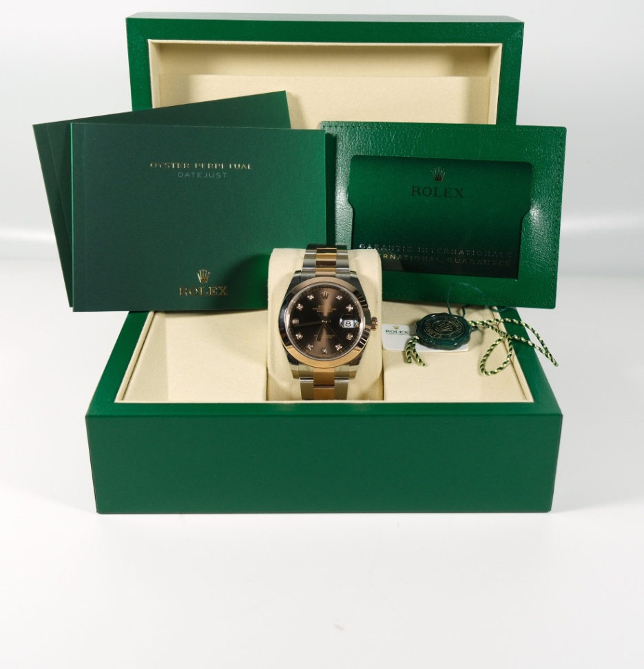 Rolex New Datejust 126301 Chocolate Diamond Dial Two-Tone Oyster 2026 - Image 6