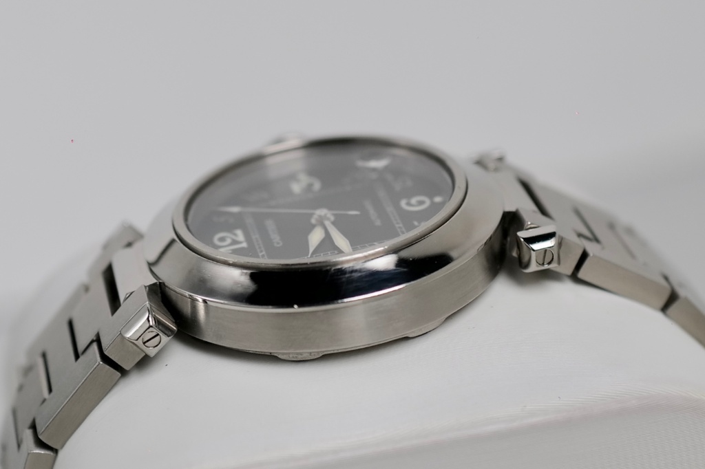 CARTIER Pasha 2324 Black Dial 35mm Automatic - Image 6
