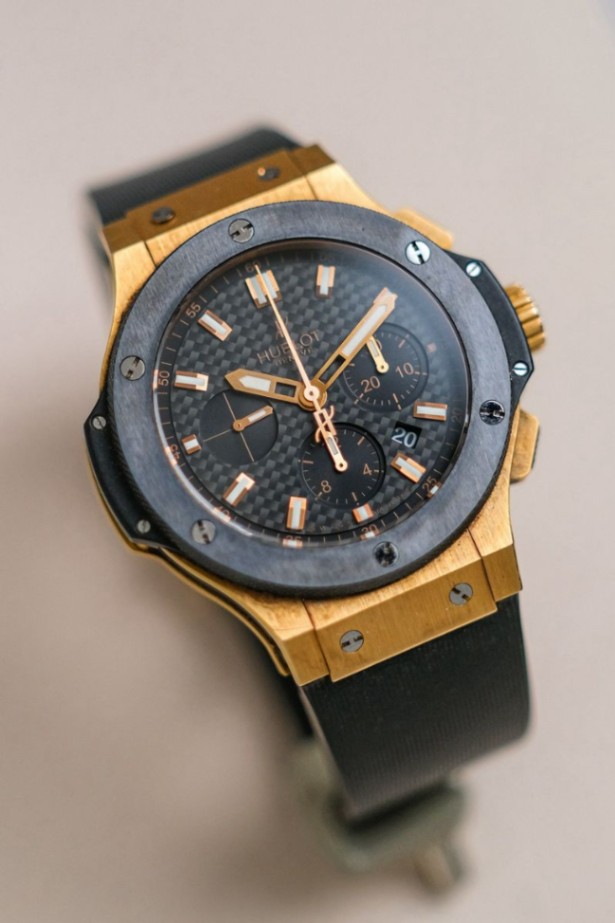Hublot Big Bang Chronograph 18K Rose Gold Kevlar thumbnail 2