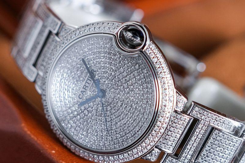 Cartier Ballon Bleu 36 Diamond thumbnail 3