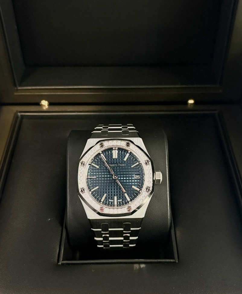 AP Royal Oak 15551ST Blue Dial 37mm