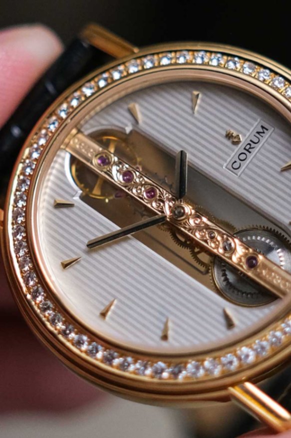 Corum Golden Bridge 18K Gold Diamond - Image 5