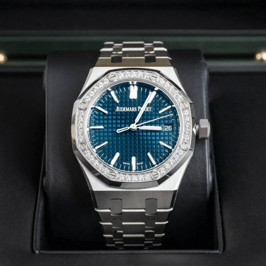 AP Royal Oak 15551ST Blue Dial 37mm - Image 2
