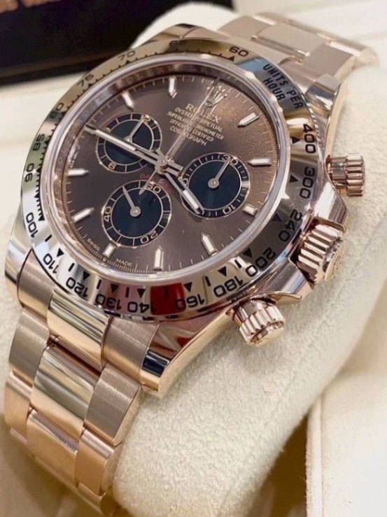 ROLEX Daytona Chocolate Dial Full Rose Gold 126505 4/2026 thumbnail 3