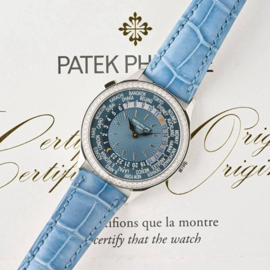 PATEK PHILIPPE Complications 7130G Blue Dial White Gold - Image 4