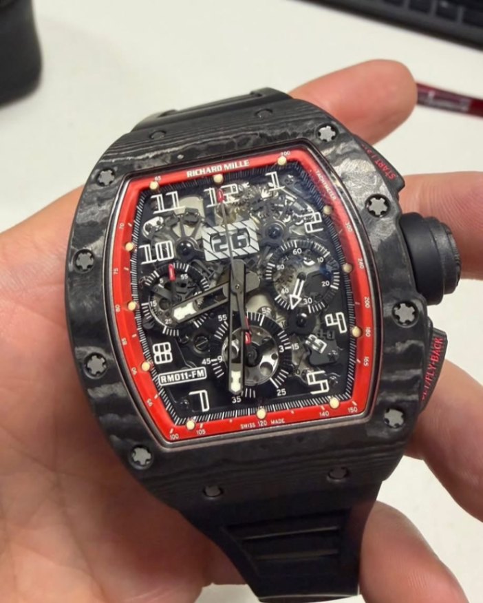 RICHARD MILLE RM 11-FM CA Black Knight 50 x 42.7mm