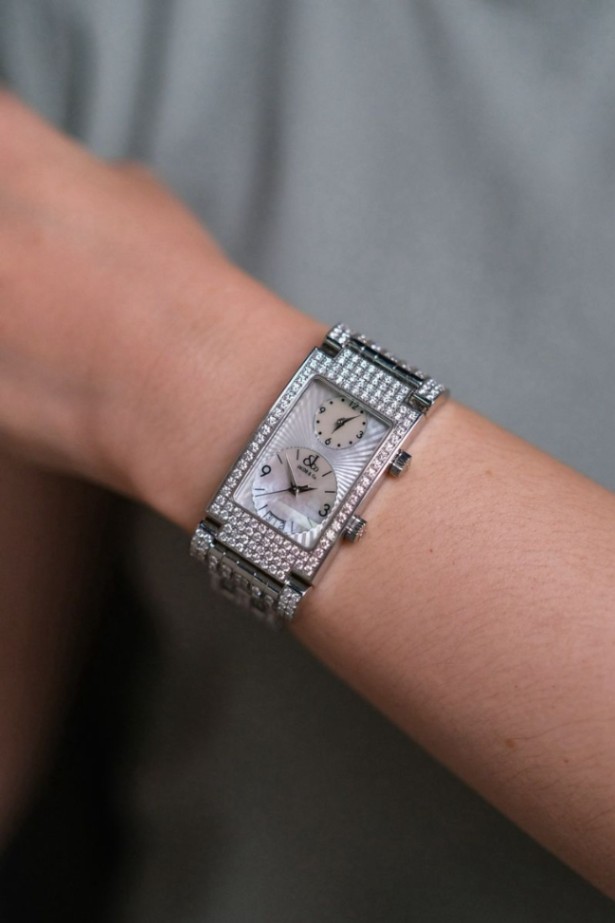 Jacob & Co Angel  Dual Time MOP Full Diamond thumbnail 3