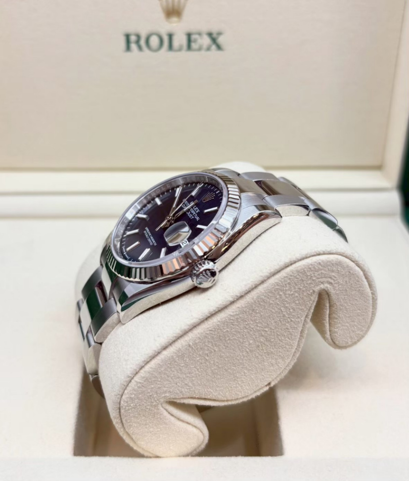 Datejust Blue Dial Oyster 36mm - Image 3