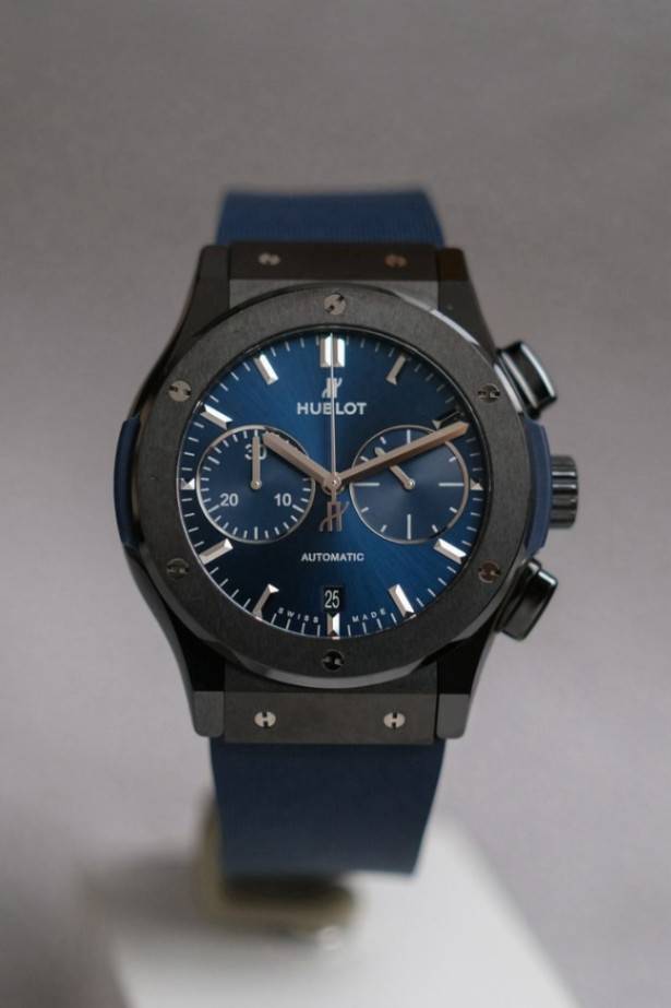 Hublot Classic Fusion Ceramic Blue Chronograph thumbnail 1