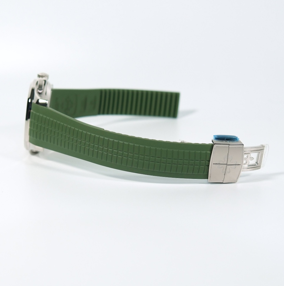 Patek Philippe New Aquanaut 5968G-010 Green Dial Green Rubber Strap 2026 42mm. thumbnail 8