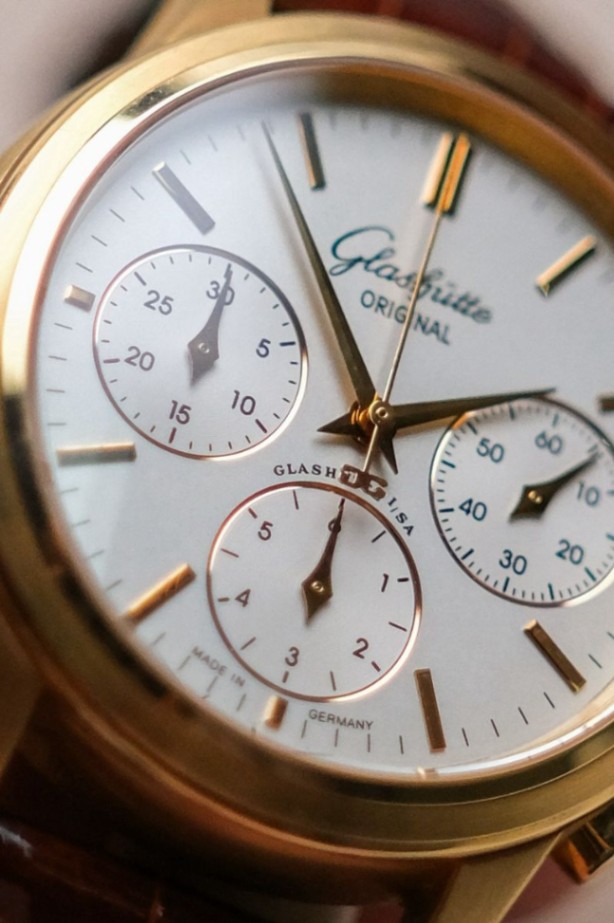 Glashütte Original Senator Klassik Chronograph 18K Rose Gold thumbnail 3
