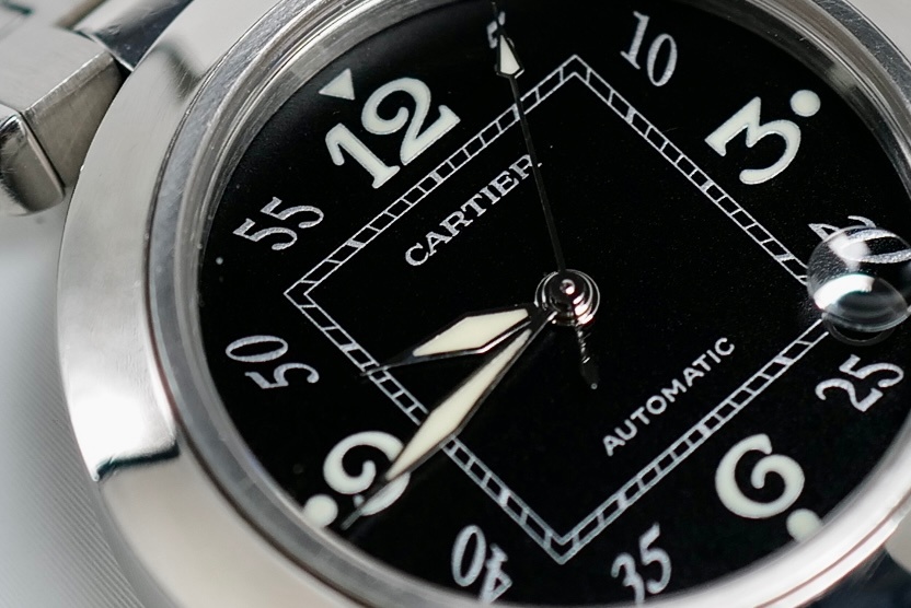 CARTIER Pasha 2324 Black Dial 35mm Automatic - Image 2