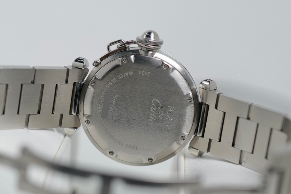 CARTIER Pasha 2324 Black Dial 35mm Automatic - Image 3