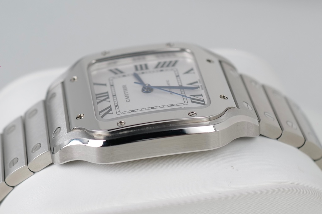 Santos De Cartier White Dial Medium size 2025 - Image 5