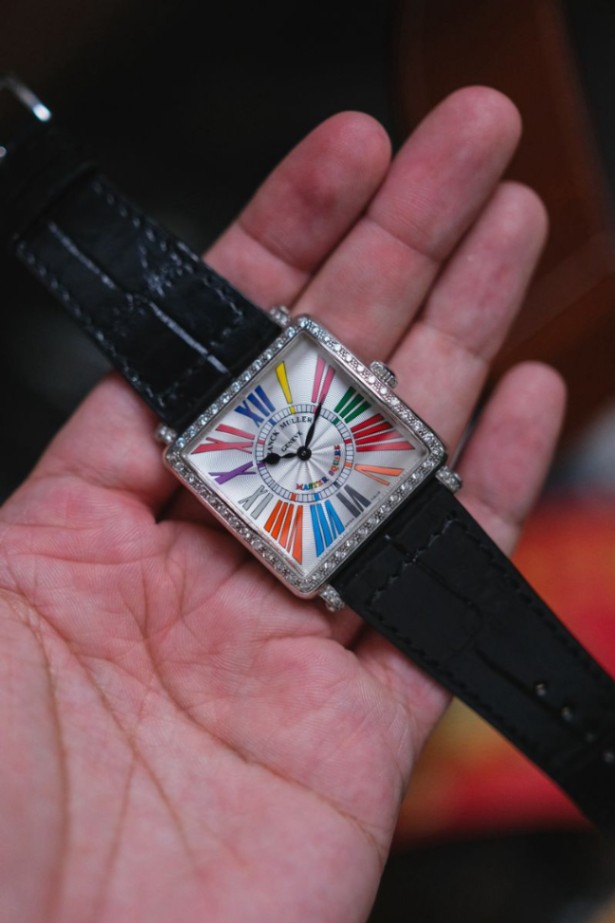 Franck Muller Master Square Color Dream Diamond 6002 M QZ COL DRM R D 1R thumbnail 3