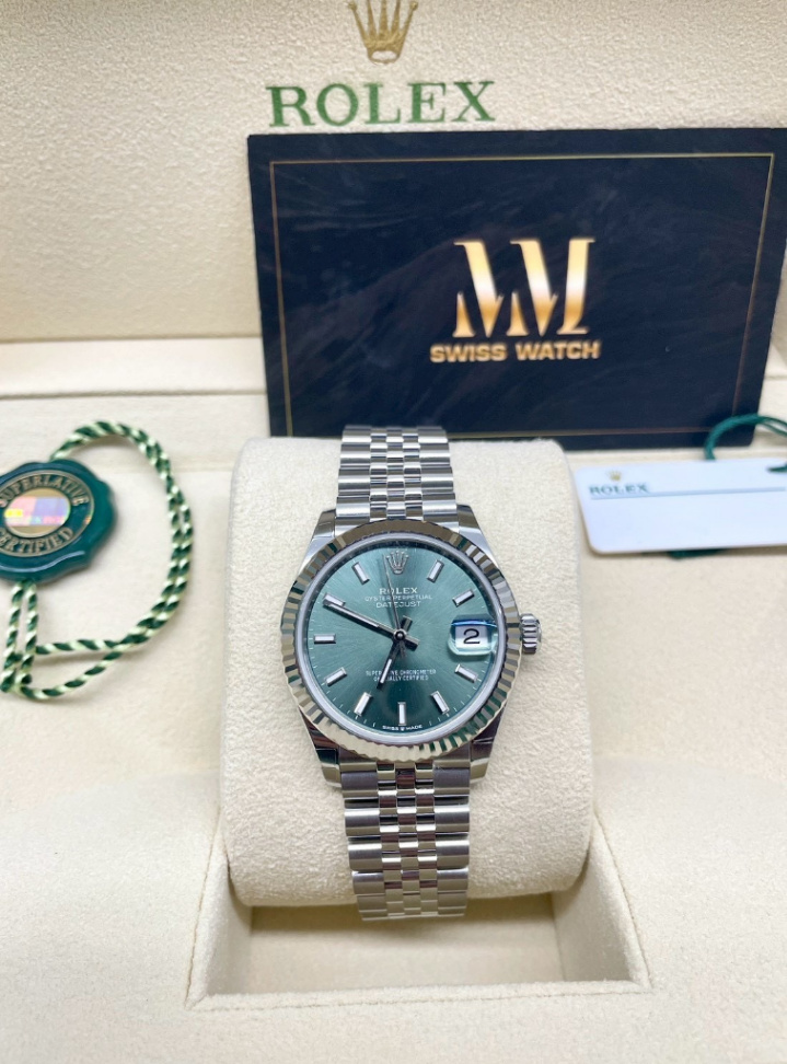 Datejust Mint Green Jubilee 31mm