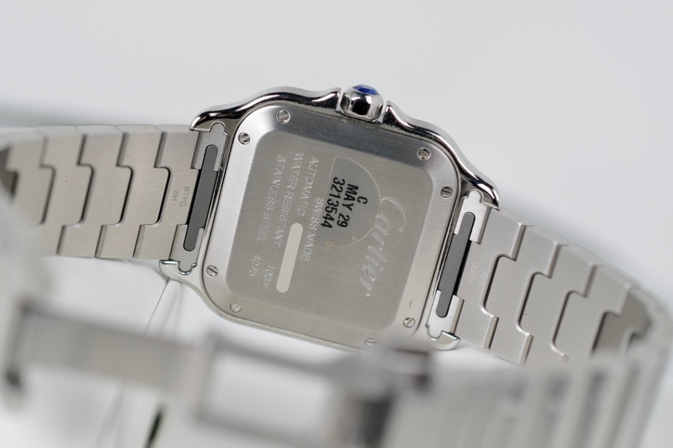 Santos De Cartier White Dial Medium size 2025 - Image 2