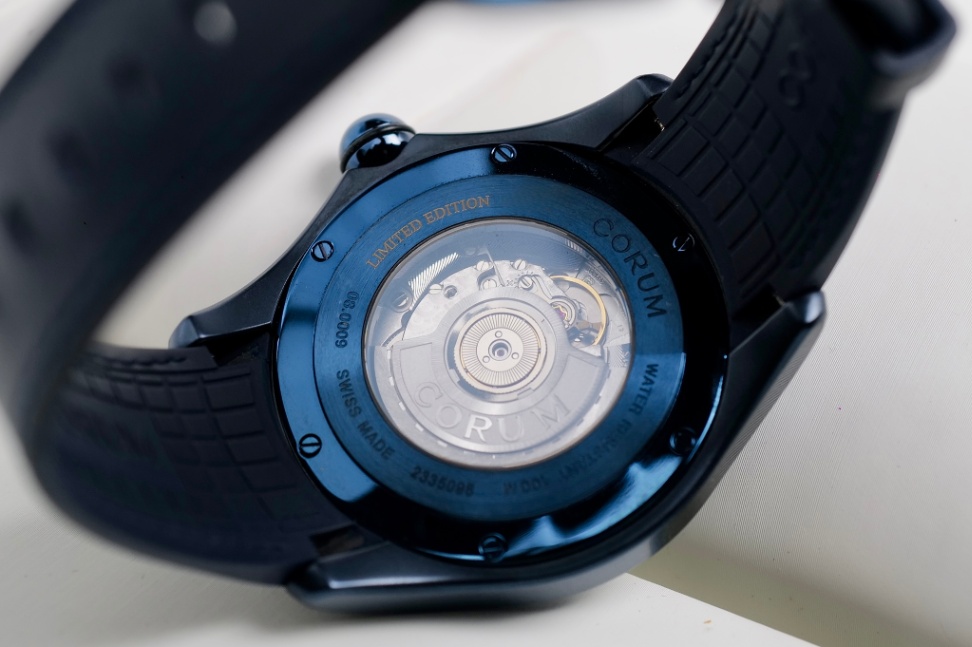 CORUM Heritage Bubble Sphere² Art Blue 47mm - Image 3