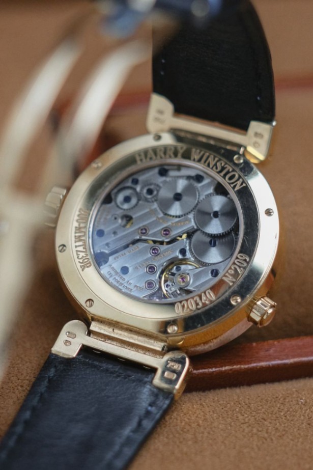 Harry Winston Premier Timezone 18K Rose Gold Diamond - Image 2