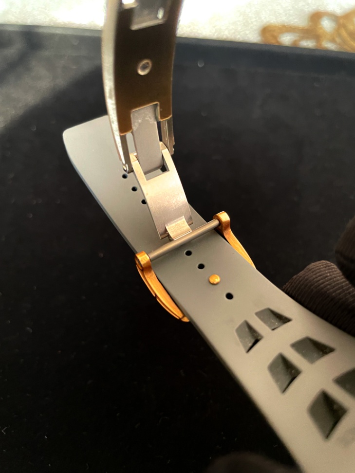 Richard Mille RM11-01 Rose Gold Flyback Skeleton Dial Chronograph Roberto Mancini 2019 50mm. thumbnail 7