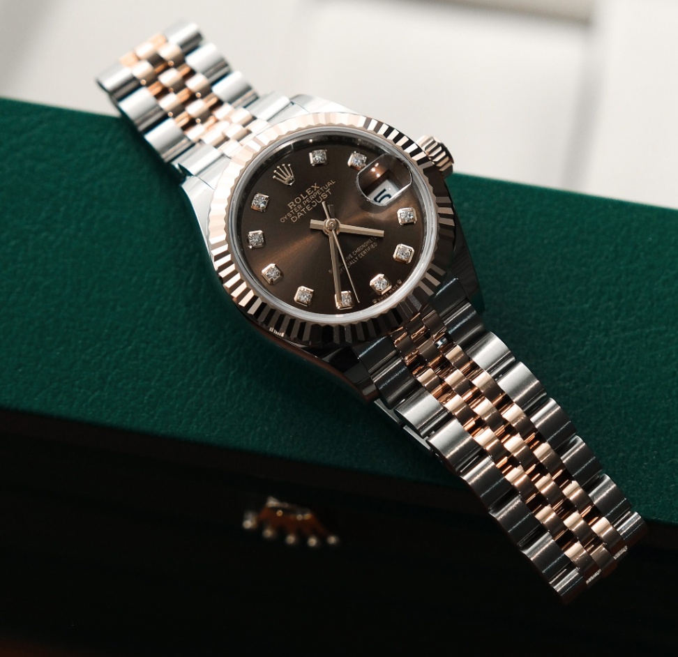 Rolex New Datejust 279171 Chocolate Diamond Dial Two-Tone Jubilee 2026 thumbnail 9