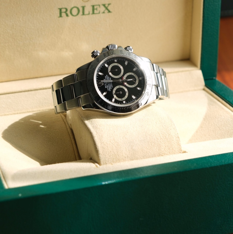 Rolex Daytona 116520 Black Dial Oyster Steel 2014 - Image 8