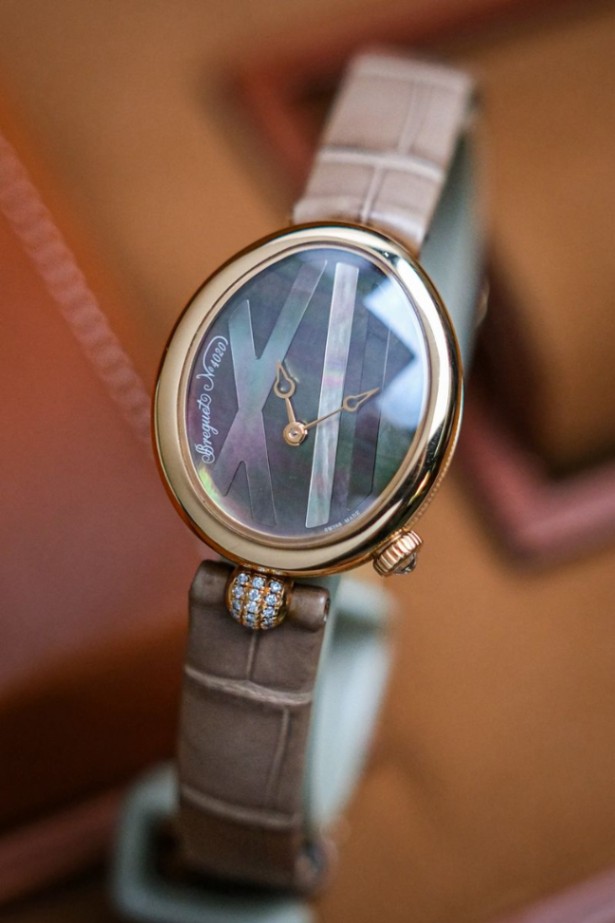 Breguet Reine de Naples Automatic MOP 18k Rose Gold Diamond - Image 4
