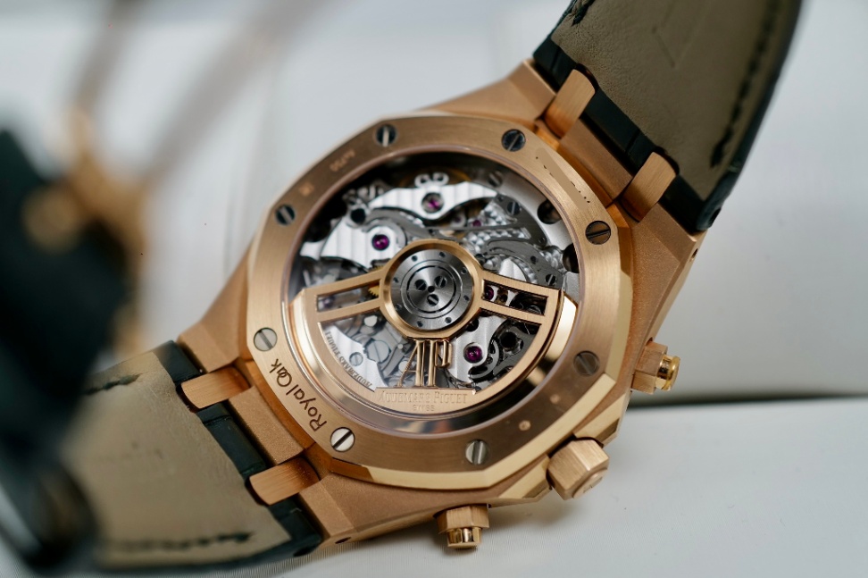 AUDEMARS PIGUET Royal Oak Chronograph 26240OR Khaki Green Dial 41mm thumbnail 3