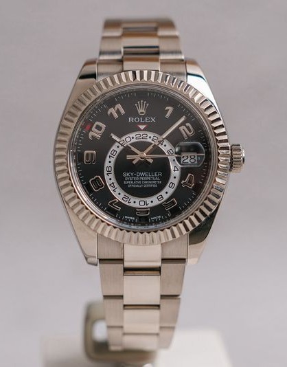 Rolex Sky Dweller Full 18K White Gold